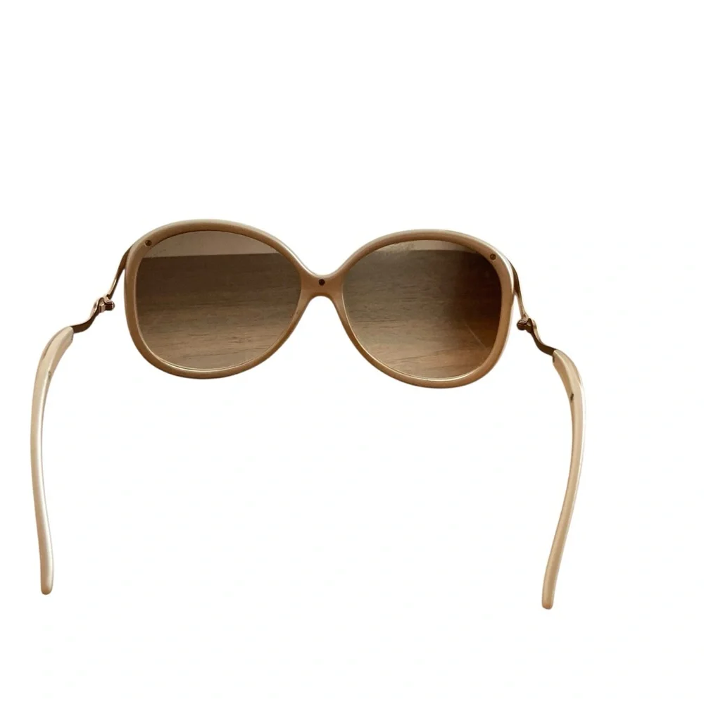 ROBERTO CAVALLI | ‘Cedro 601S’ Ivory & Brown Gradient Sunglasses Italy - Picture 4 of 7